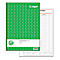 Carnet d'inventaire IN415 sigel®, format A4 portrait, 50 feuilles