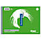 Carnet de factures vert avec motif abstrait blanc, étiquette "Rechnungen", logo "Ursus". DIN A5, autocopiant.