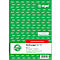 Carnet de factures avec numérotation continue SD131 sigel®, format A5 portrait, 2 x 50 feuilles,