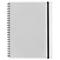 Carnet de notes Easy, A4, KolmaFlex, 100 feuilles, 5 mm, quadrillé, incolore