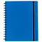 Carnet de notes Easy, A5, KolmaFlex, 100 feuilles, 5 mm, quadrillé, bleu
