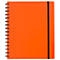 Carnet de notes Easy, A5, KolmaFlex, 100 feuilles, 5 mm, quadrillé, rouge