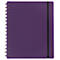 Carnet de notes Easy, A5, KolmaFlex, 100 feuilles, 5 mm, quadrillé, violet