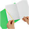 Carnet de notes my.book Herlitz, format A5, plastique, 40 feuilles quadrillées, vert