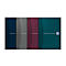 Carnet de notes OXFORD Essentials, 96 feuilles, DIN A5, ligné, avec marge, relié, différentes couleurs, assorti, 5 pcs.