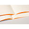 Carnet de notes Rhodia, 32 feuilles, DIN A5, 90 g/m², ligné, orange