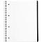Carnet de notes Rhodia ProBook Rhodiactive, DIN A4+, 80 feuilles, 90g/m², double spirale, perforé 4 fois, ligné, avec en-tête et marge
