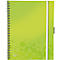 Carnet de notes WOW Be Mobile 4645 LEITZ, format A4, quadrillé, vert