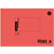 Cahier rouge avec l'inscription 'Autobuch', texte et logo 'Ursus'.