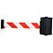 Carrete de cinta para pared, fijación con tornillos, 10 m de largo, giratorio, rojo/blanco