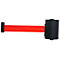 Carrete de cinta para pared, fijación con tornillos, 10 m de largo, giratorio, rojo
