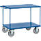 Carrito de transporte con plataformas de chapa de acero, L 1197 x An 609 x Al 900 mm