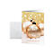 Carte avec motif de Noël 'Christmas joy', A6 (A5), 250g/m², 25 pièces, carton blanc, impression jet d'encre &amp; laser