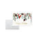 Carte de Noël 'Red berries and pine cones', A6 (A5), 250g/m², 25 pièces, carton blanc, impression jet d'encre &amp; laser