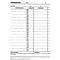 Carte de pointage BÜRK, fiche de travail, pour pointeuse ZS3200/ZS5200, 500 p.