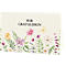 Carte de voeux Korsch Wir Gratulieren, avec motif coloré &amp; enveloppes, format horizontal, L 170 x H 115 mm, carton, blanc naturel, 10 pièces