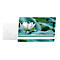 Carte funéraire Sigel 'Water Lily', format B6, 115 x 170 mm, avec enveloppes blanches et gommées, vert, carton brillant FSC®, 10 pièces