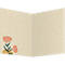 Cartes de voeux 'Colorful plants', carton d'herbe FSC, DIN A6, 240 g, 10 pièces, 10 enveloppes incluses
