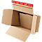 Carton à fond éclair ColomPac, 347 x 245 x 78 mm, optimisé pour DHL, avec fermeture autocollante