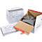 Carton Premium à fond plat ColomPac CP 155.155, L 189 x P 154 x H 131 mm, pliage en Z, fermeture autocollante, blanc, 20 pièces