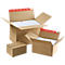 Cartons à fond automatique ColomPac, hauteur ajustable, format A4