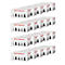 Cartons d'expédition Allée de sapins - L 306 x l. 221 x H 150 mm - blanc et brun - 20 pièces