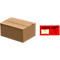 Cartons d'expédition, fond automatique, refermables, jusqu'à 20 kg, L 305 x l 215 x H 125 mm, 50 pièces + 250 pochettes pour bon de livraison, DIN long, PCR-polyéthylène
