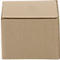 Cartons pliables et ondulés, 1 cannelure, 125 x 100 x 80 mm, brun