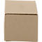 Cartons pliables et ondulés, 1 cannelure, 125 x 100 x 80 mm, brun