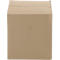 Cartons pliables et ondulés, 1 cannelure, 150 x 150 x 150 mm, brun