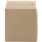 Cartons pliables et ondulés, 1 cannelure, 200 x 200 x 200 mm, brun