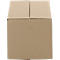 Cartons pliables et ondulés, 1 cannelure, 215 x 155 x 135 mm, brun