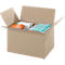 Cartons pliables et ondulés, 1 cannelure, 250 x 200 x 150 mm