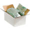Cartons pliables et ondulés blancs, 1 cannelure, 200 x 150 x 100 mm