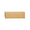 Cartons pliables et ondulés, double cannelure, 600 x 200 x 200 mm, brun