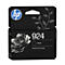Emballage de cartouche d'encre noire HP 924 avec motif floral et logo HP.