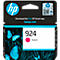 Cartouche d'encre originale HP 924 (4K0U4NE), jusqu'à 400 pages, pack individuel, magenta