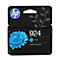 Cartouche d'encre originale HP 924 cyan avec motif floral sur l'emballage.