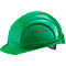 Casco de protección EuroGuard I/79 4-G, polietileno de alta presión, DIN EN 397, verde, con correas de 4 puntos, ventilación