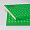 Two green boards with white edges, printed with 'sigel'. The top board rests on the bottom one.