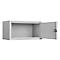 Casier pour objets de valeur WF 3, volume 9 l, charnières à droite, serrure à cylindre avec 2 clés, matériel d'ancrage inclus, H 160 x L 300 x P 200 mm, gris clair RAL 7035