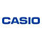 Blauer Casio-Schriftzug in serifenloser, fetter Schrift auf weißem Hintergrund.