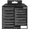 Casque antibruit 3M PELTOR 90563E, serre-tête pliable et ajustable avec rembourrage, valeur SNR 30 dB, plastique ABS, noir