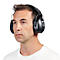 Casque antibruit 3M PELTOR 90563E, serre-tête pliable et ajustable avec rembourrage, valeur SNR 30 dB, plastique ABS, noir