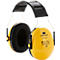Casque antibruit 3M PELTOR H510A, serre-tête ajustable avec rembourrage, valeur SNR 27 dB, ABS-plastique/mousse/PVC, jaune
