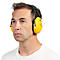 Casque antibruit 3M PELTOR H510A, serre-tête ajustable avec rembourrage, valeur SNR 27 dB, ABS-plastique/mousse/PVC, jaune