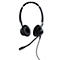 Casque d'écoute Jabra BIZ 2400 USB Duo MS, pour Microsoft Lync, FreeSpin™-Microphone à bras, antibruit, version Duo