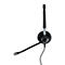 Casque d'écoute Jabra BIZ 2400 USB Duo MS, pour Microsoft Lync, FreeSpin™-Microphone à bras, antibruit, version Duo