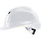 Casque de protection pheos B-WR Uvex, EN 397, avec visière et ventilation, tailles 52-61, blanc