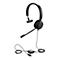 Casque intra-auriculaire Jabra Evolve 20 MS, USB, oreillettes en mousse, mono